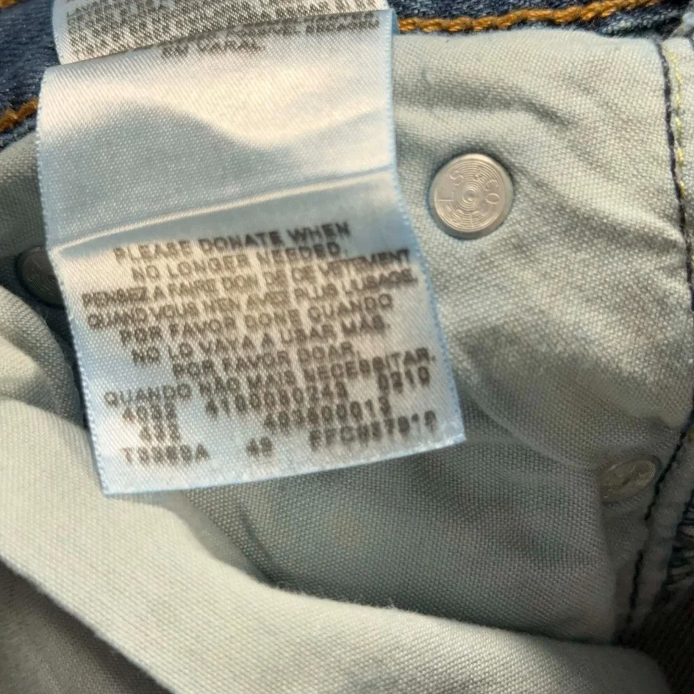Levi's 550 Relaxed Fit Jeans Mens 27x27 (Meas. 26x26) Medium Wash Denim Blue